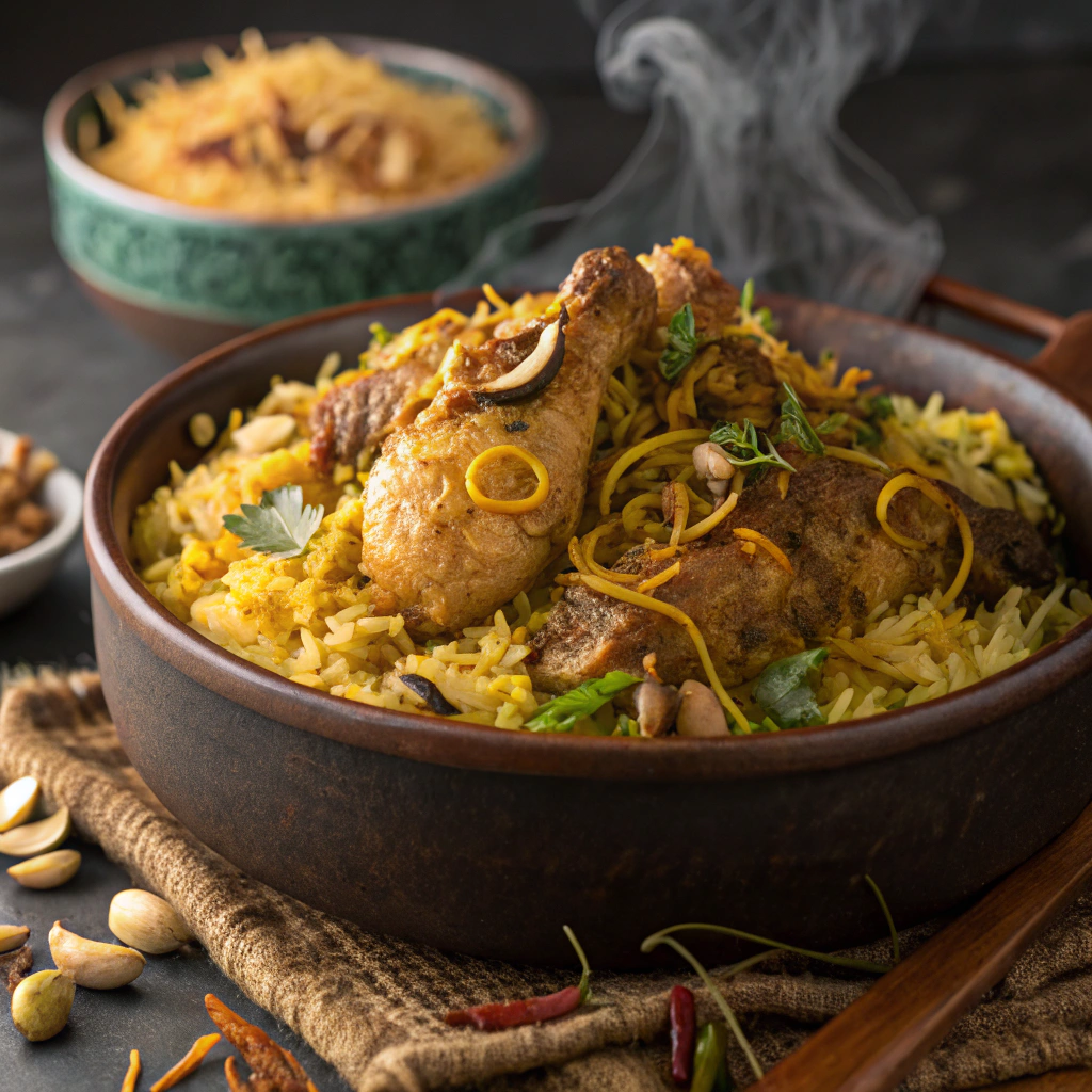 Hyderabadi Chicken Biryani